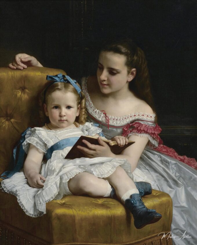 Un retrato de Eva y Frances Johnston – William Bouguereau William Bouguereau 2025-03-15 2