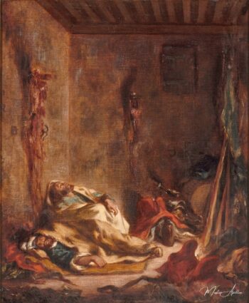 Un poste de guardia en Meknès – Eugène Delacroix Eugène Delacroix 2025-05-14