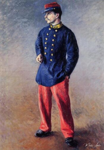 Un soldado – Caillebotte Gustave Caillebotte 2025-05-14