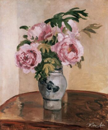 Un jarrón de peonías 1875 – Edouard Manet Édouard Manet 2025-05-14