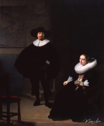 Una dama y un caballero de negro – Rembrandt van Rijn Rembrandt van Rijn 2025-05-14