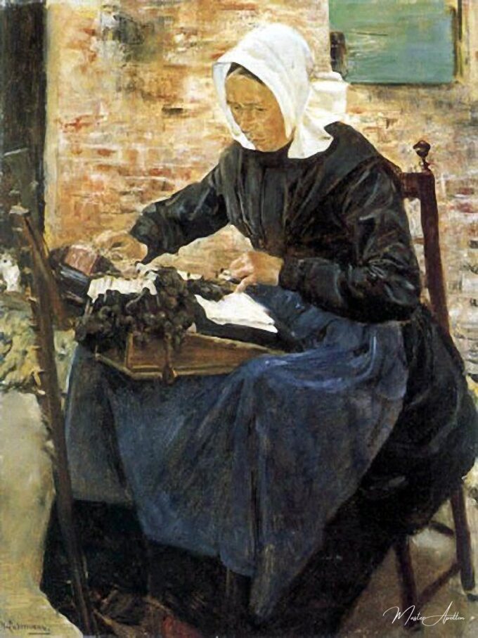 Una encajera neerlandesa, 1881 – Max Liebermann Max Liebermann 2025-03-22 2