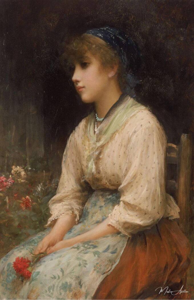 Una chica-flor veneciana – Luke Fildes Luke Fildes 2025-05-01