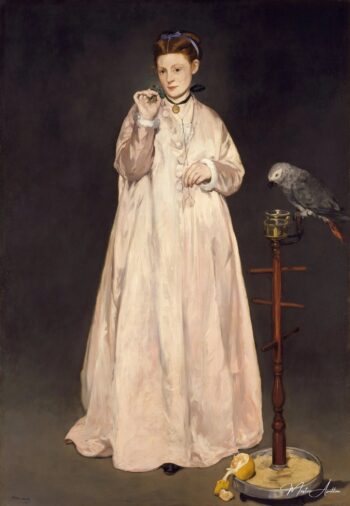 Una joven mujer en 1866 – Edouard Manet Édouard Manet 2025-05-20