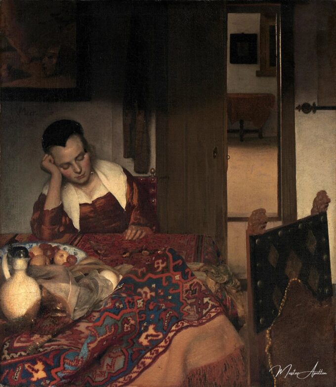 Una joven dormida – Johannes Vermeer Johannes Vermeer 2025-03-21 2