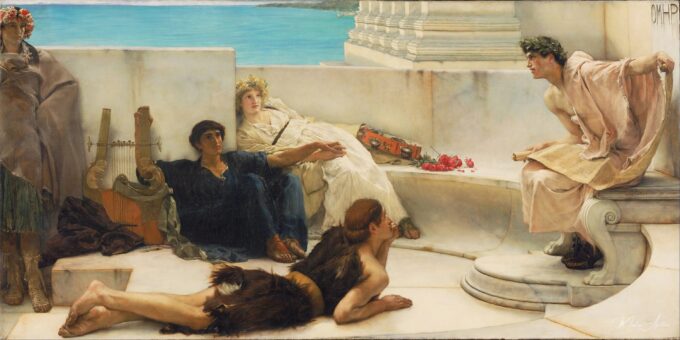 Una lectura de Homero – Lawrence Alma-Tadema Lawrence Alma-Tadema 2025-05-01 2