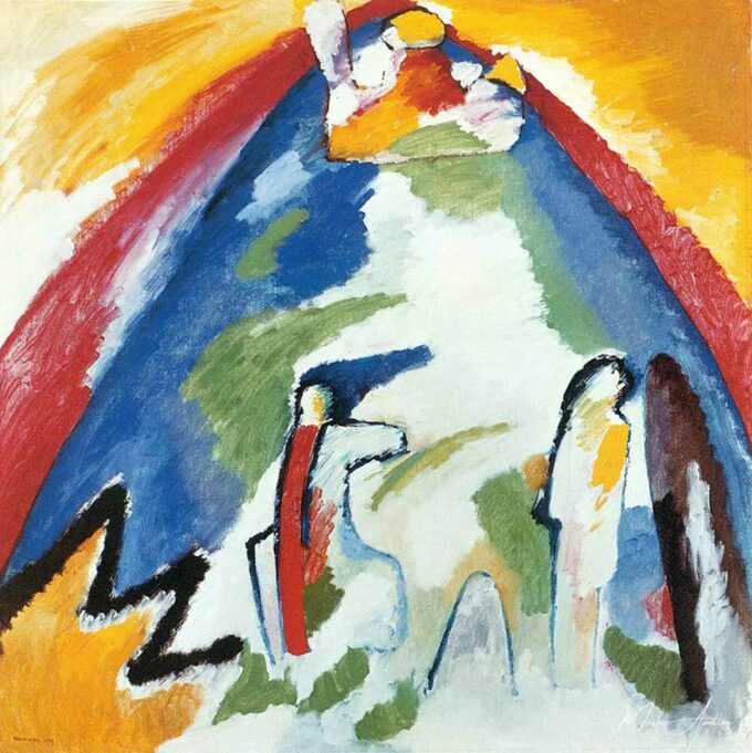 Una montaña 1909 – Vassily Kandinsky Wassily Kandinsky 2025-05-19
