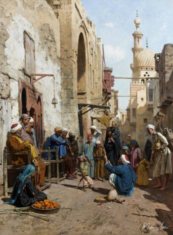 Una calle del Cairo, 1892 – Arthur von Ferraris Arthur von Ferraris 2025-05-14