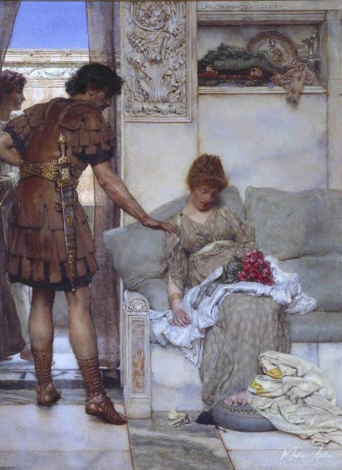 Una salutación silenciosa – Lawrence Alma-Tadema Lawrence Alma-Tadema 2025-05-01 2