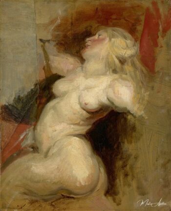 Una silueta de mujer desnuda – Eugène Delacroix Eugène Delacroix 2025-05-14