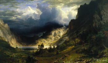 Una tormenta en las Montañas Rocosas, el Monte Rosalie – Albert Bierstadt Albert Bierstadt 2025-05-14