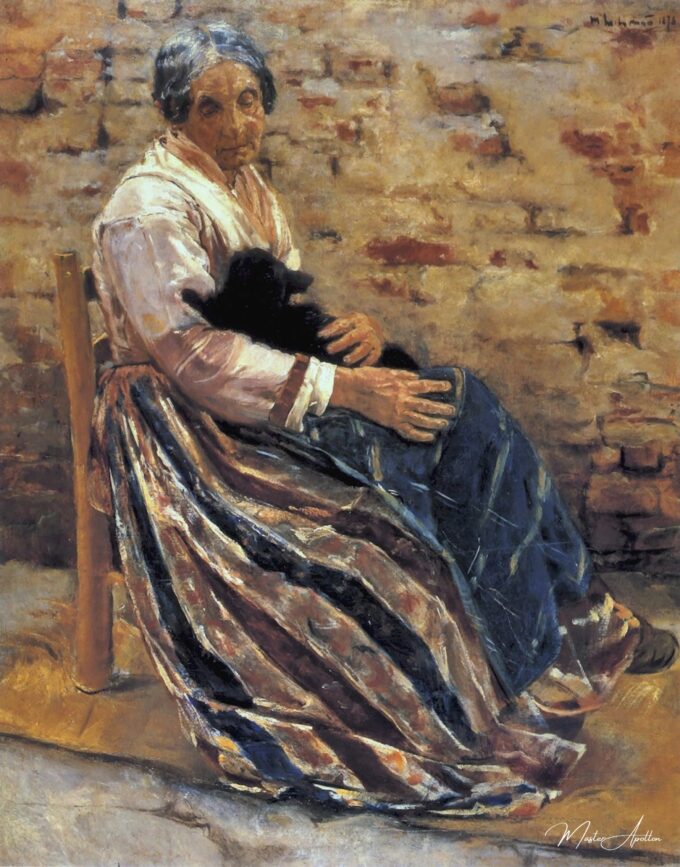 Una anciana con un gato – Max Liebermann Max Liebermann 2025-05-14 2