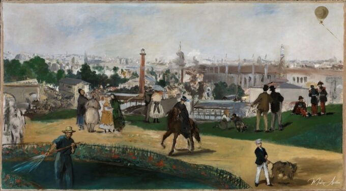 Una vista de la Exposición Universal de 1867 en París – Edouard Manet Édouard Manet 2025-05-14 2