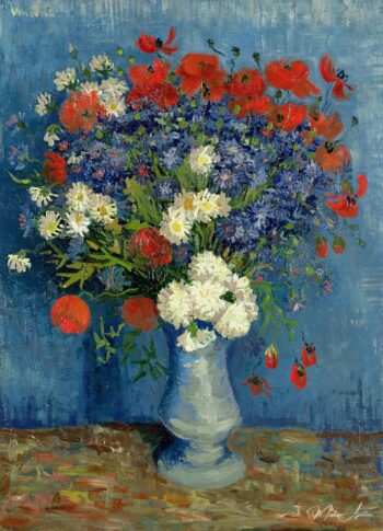 Jarrón con Amapolas y Acianos – Van Gogh Vincent Van Gogh 2025-05-16