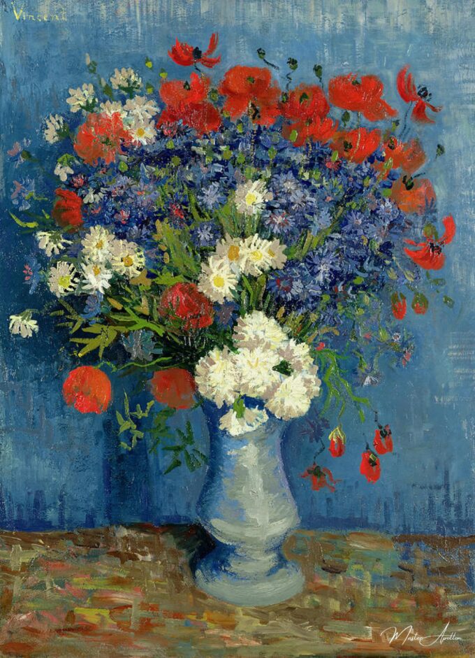 Jarrón con Amapolas y Acianos – Van Gogh Vincent Van Gogh 2025-05-08 2