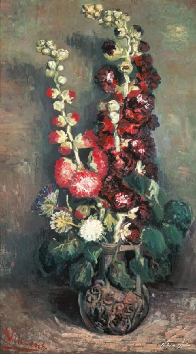 Jarrón con rosas moradas – Van Gogh Vincent Van Gogh 2025-05-19