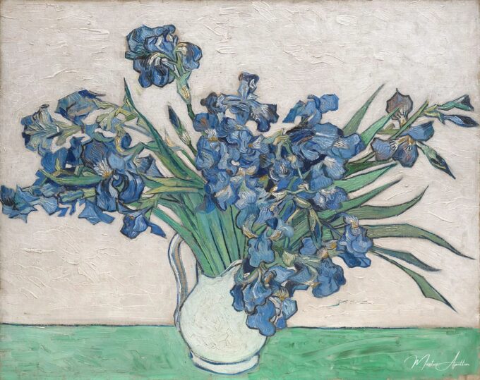 Jarrón de iris – Van Gogh Vincent Van Gogh 2025-05-10 2