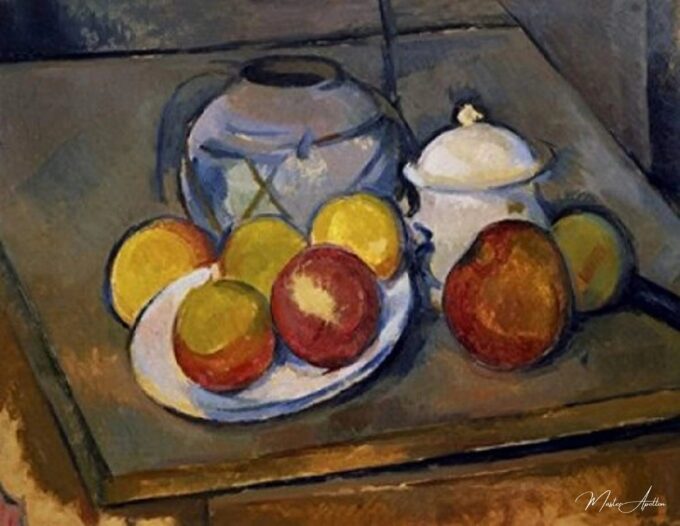 Jarrón, azucarera y manzanas – Paul Cézanne Paul Cézanne 2025-03-15 2