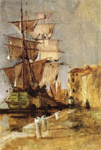 Embarcación de Vela Veneciana – John Henry Twachtman John Henry Twachtman 2025-05-17