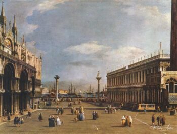 Venecia: la Piazzeta y la biblioteca de San Marcos – Giovanni Antonio Canal Giovanni Antonio Canal 2025-05-13