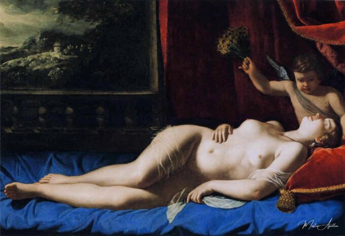 Vénus y Cupido (Vénus dormida) – Artemisia Gentileschi Artemisia Gentileschi 2025-03-14