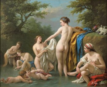 Vénus y ninfas bañándose – Louis Jean François Lagrenée Louis Jean François Lagrenée 2025-05-13