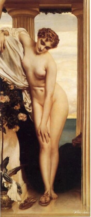 Vénus se desviste para el baño – Frederic Leighton Frederic Leighton 2025-05-13