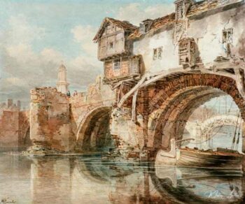 Viejo puente galés en Shrewsbury – William Turner William Turner 2025-05-11