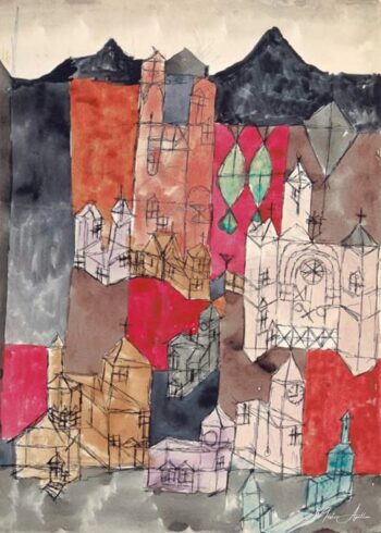 Ciudad de las iglesias (iglesias en la montaña) – Paul Klee Paul Klee 2025-05-13