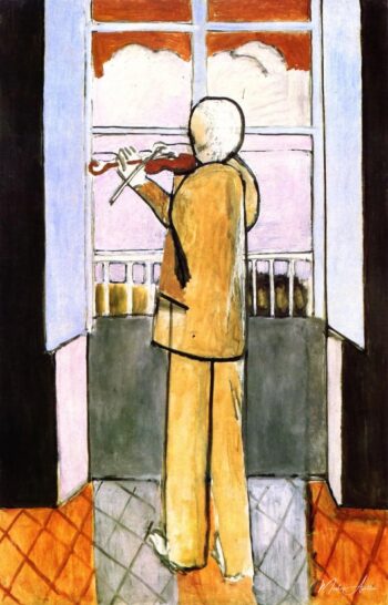 Violonista en la ventana – Matisse Henri Matisse 2025-05-11