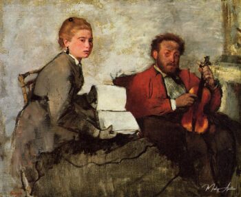 Violonista y joven mujer – Edgar Degas Edgar Degas 2025-05-11