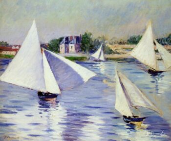 Veleros en el Sena en Argenteuil – Caillebotte Gustave Caillebotte 2025-05-13