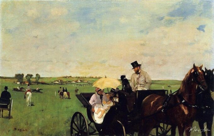 Coche en una carrera – Edgar Degas Edgar Degas 2025-05-02 2
