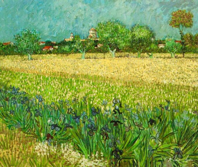 Vista de Arles con iris – Van Gogh Vincent Van Gogh 2025-05-02 2