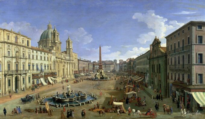 Vista de la Plaza Navona, Roma – Giovanni Antonio Canal Giovanni Antonio Canal 2025-05-10 2