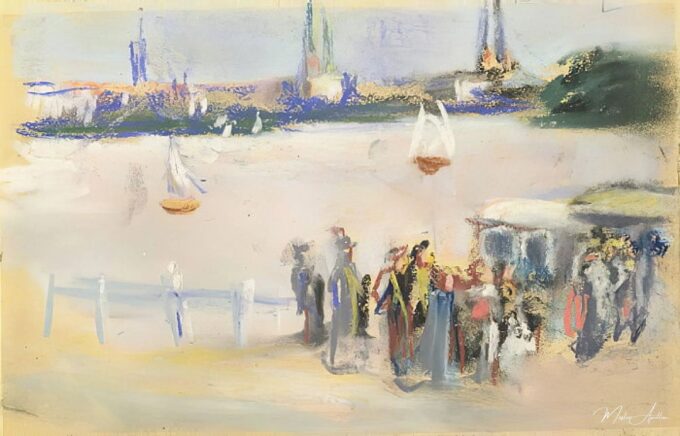 Vista del Aussenalster, 1909 (pastel sobre papel) – Max Liebermann Max Liebermann 2025-05-11 2