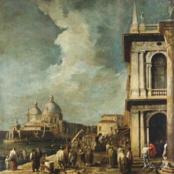 Vista del Piazetta en Venecia sobre el Gran Canal y Sta. María de la Salud – Giovanni Antonio Canal Giovanni Antonio Canal 2025-05-11