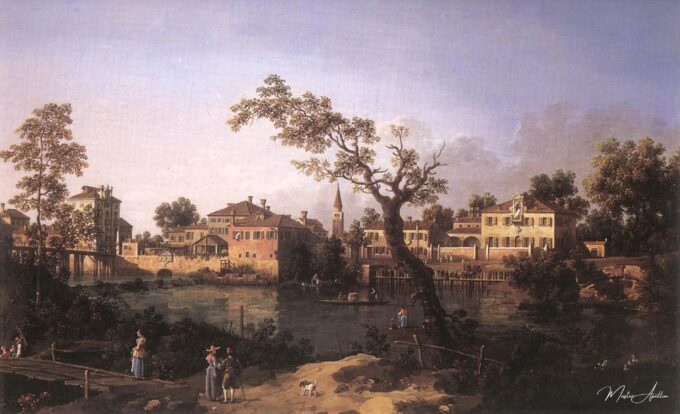 Vista de un río, quizás en Padua – Giovanni Antonio Canal Giovanni Antonio Canal 2025-03-22 2