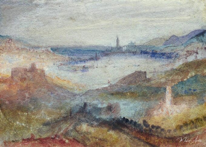 Vista extensa de un lago – William Turner William Turner 2025-05-10 2