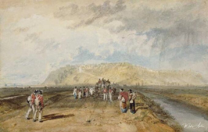 Winchelsea vista desde la carretera de Rye – William Turner William Turner 2025-05-15